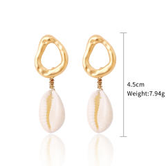 Boho shell earrings