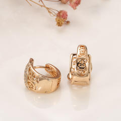 Fashion Diamond hollow earrings