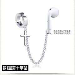 Earphone anti lost airpods titanium steel earrings