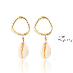Boho shell earrings