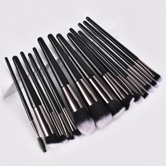 4pcs/11pcs/14pcs black color makeup brushes set