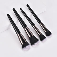 4pcs/11pcs/14pcs black color makeup brushes set