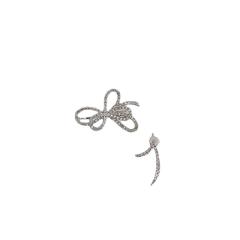 Diamond  bowknot  cartilage helix daith conch tragus earrings