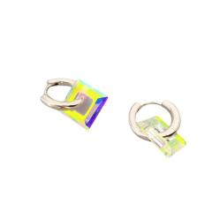 Occident fashion resin square cute earrings