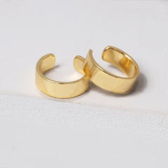 Simple alloy ear cuff