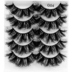 5 pair false eyelashes
