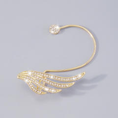 Rhinestone wings ear wrap