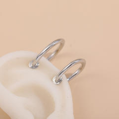Simple alloy ear cuff