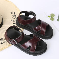 Sporty platform sandals