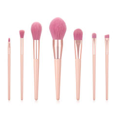 7pcs/12pcs pink color makeup brushes set