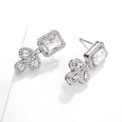 AAA cubic zircon wedding earrings