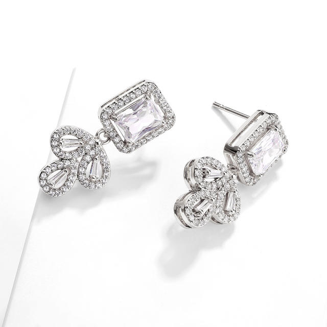 AAA cubic zircon wedding earrings