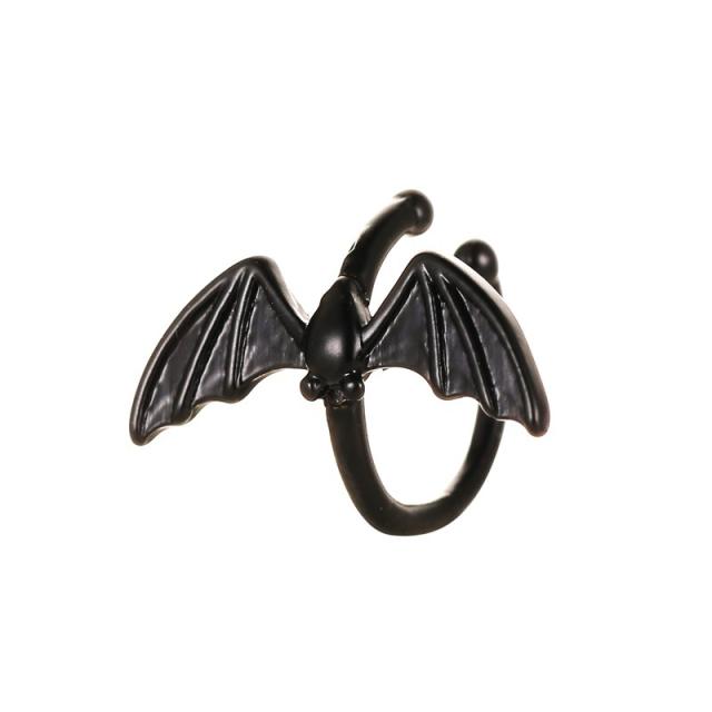 Goth bat ear cuff