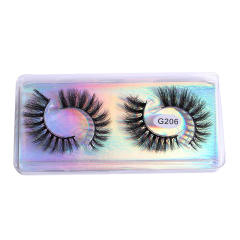 2pair 8D flase eyelashes