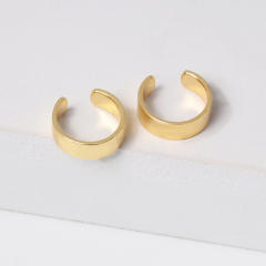 Simple alloy ear cuff