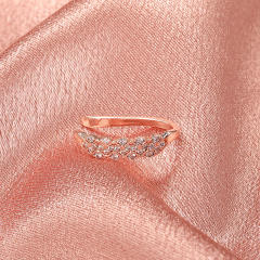 Diamond rhinestone ear cuff