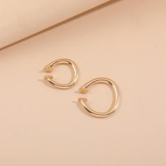 Simple alloy ear cuff