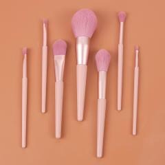 7pcs/12pcs pink color makeup brushes set