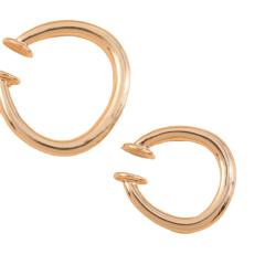 Simple alloy ear cuff