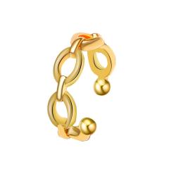 Creative chain ear cuff
