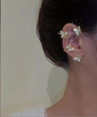 Shining butterfly classic ear wrap
