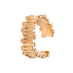 Diamond C shape ear cuff