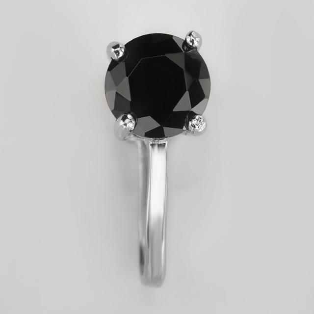 Tiny star triangle crown diamond ear cuff