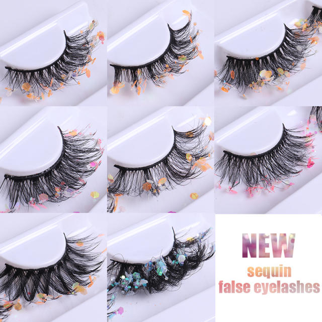 5pair party queen color false eyelashes