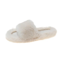 2022 fluffy slippers for women
