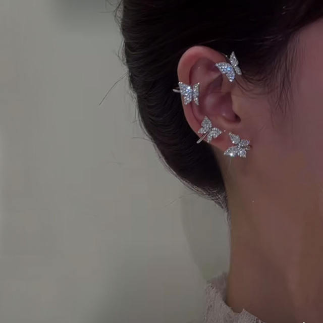 Shining butterfly classic ear wrap