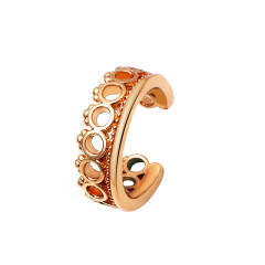 Diamond C shape ear cuff