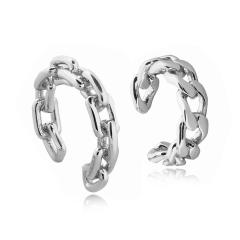 Hipho metal chain ear cuff