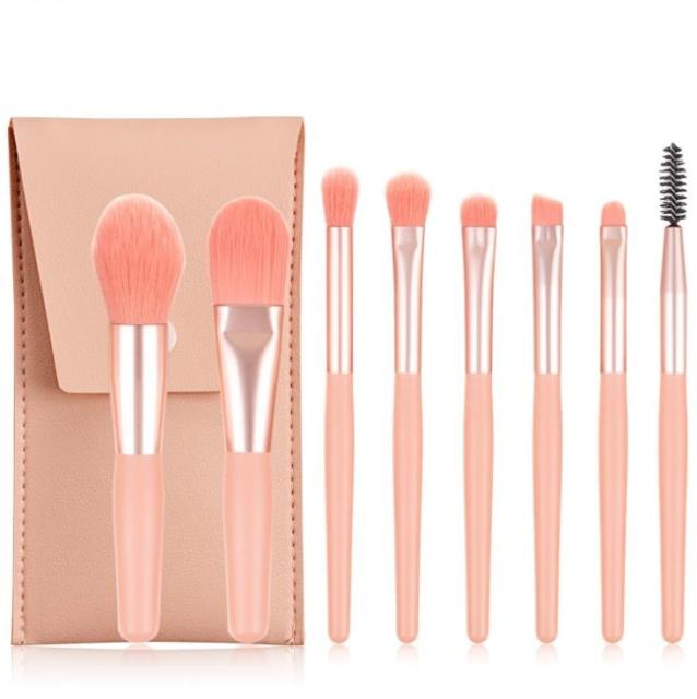 Mini size 8pcs makeup brushes