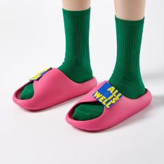 2022 new macaron color house slippers