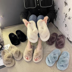 INS fluffy slippers