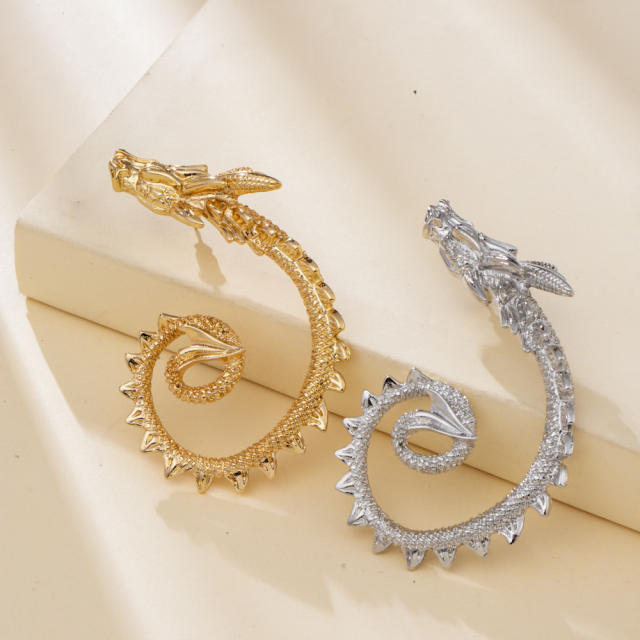 Chinese dragon ear wrap