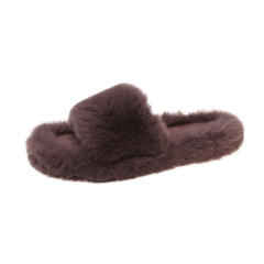 2022 fluffy slippers for women