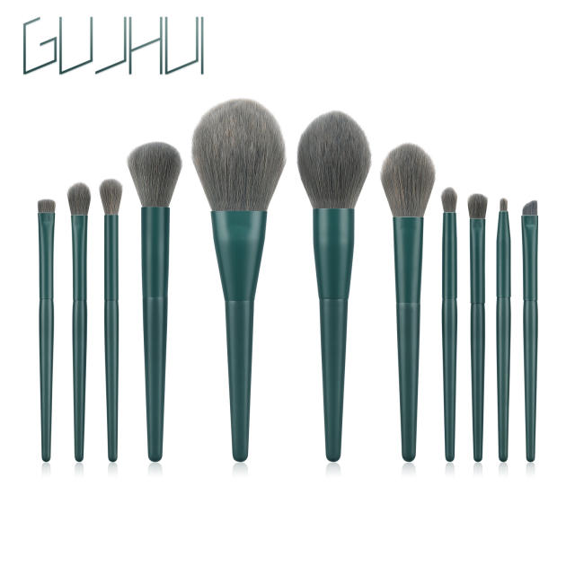 11pcs spring color makeup brushes set