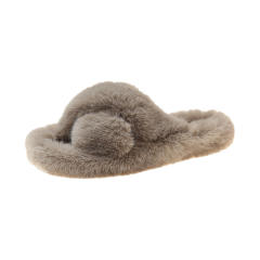 Fluffy slippers