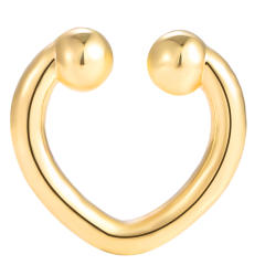 Fashion pearl rhinestone alloy ear cuff