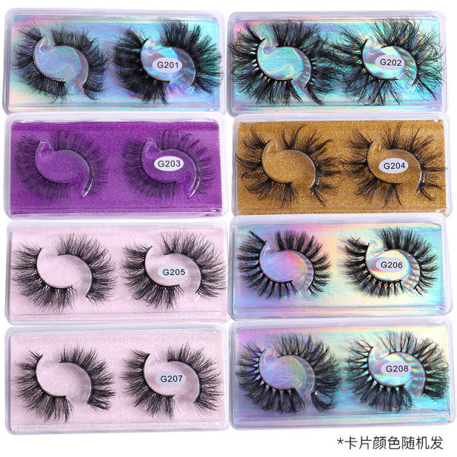 2pair 8D flase eyelashes