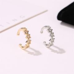 Diamond star ear cuff