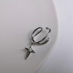 Diamond star ear cuff