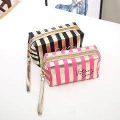 PU leather laser waterproof cosmetic bag