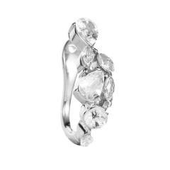 Diamond vine ear cuff