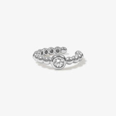 Fashion alloy beads Cz ear cuff