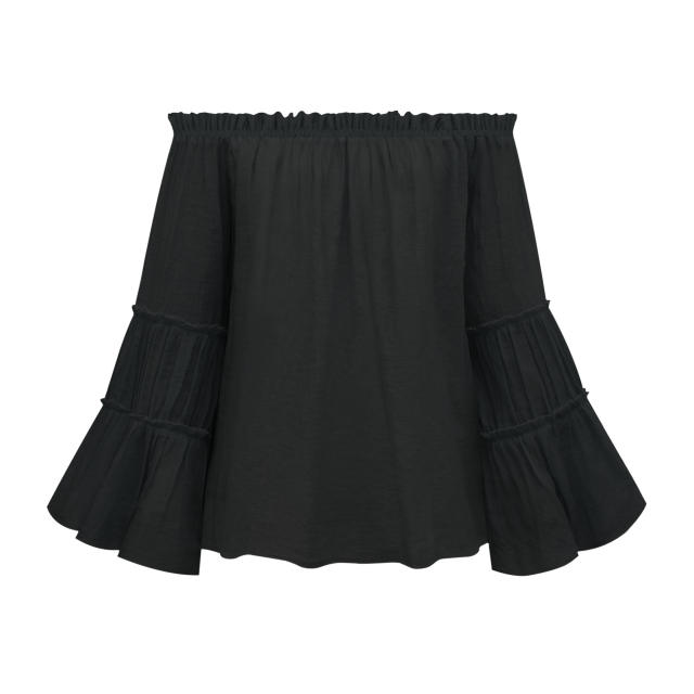 Bell sleeve sexy off shoulder tops