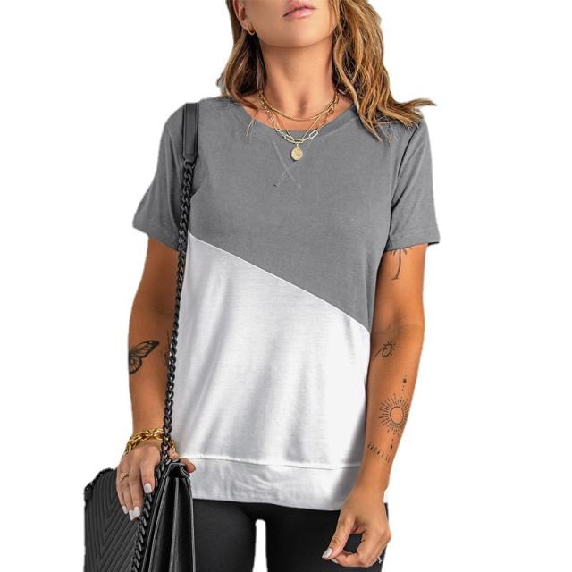 Casual stripe patterned t shirt