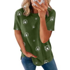 Casual stripe patterned t shirt