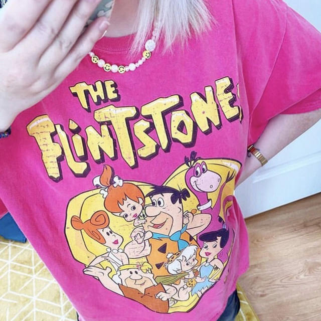 Cartoon graphic tee